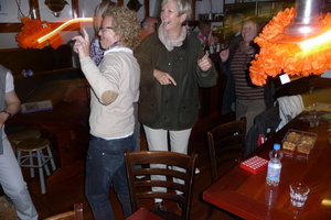 Oranje Fussball & Doppel-Geburtstag