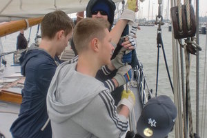 Auf dem Wasser zeigen sich die wahren Helden