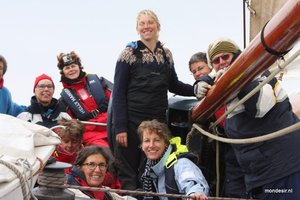Vrouwenpower brengt ons tegen wind en tij naar Terschelling