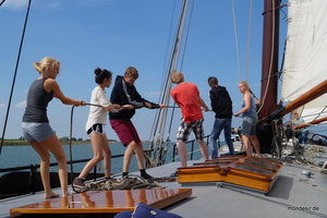 Klassenfahrt über's Meer nach Amsterdam